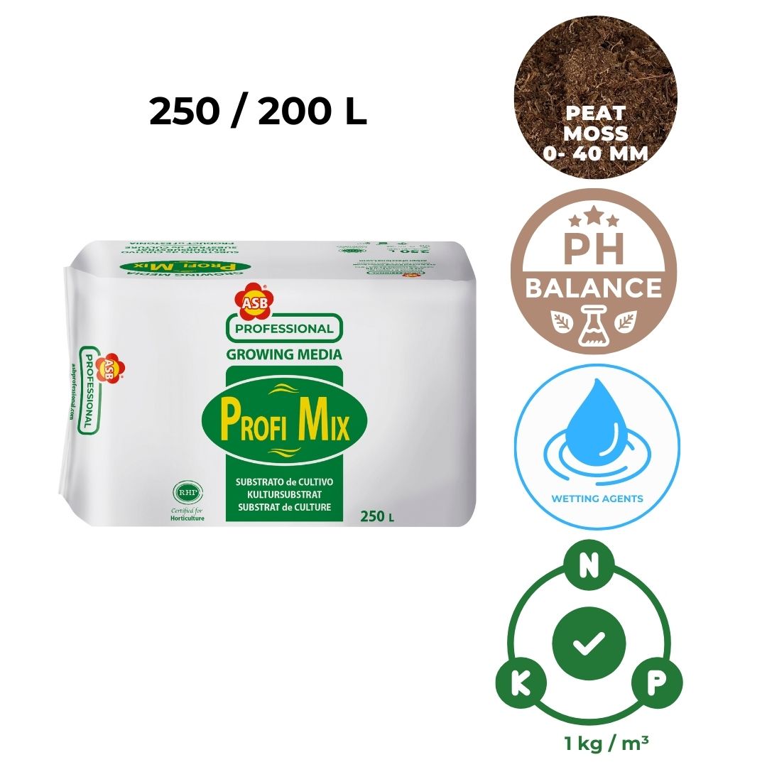 ASB Professional Substrate Mix 0-40 NPK 250 L