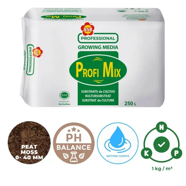 ASB Professional Substrate Mix 0-40 NPK Standard packshot