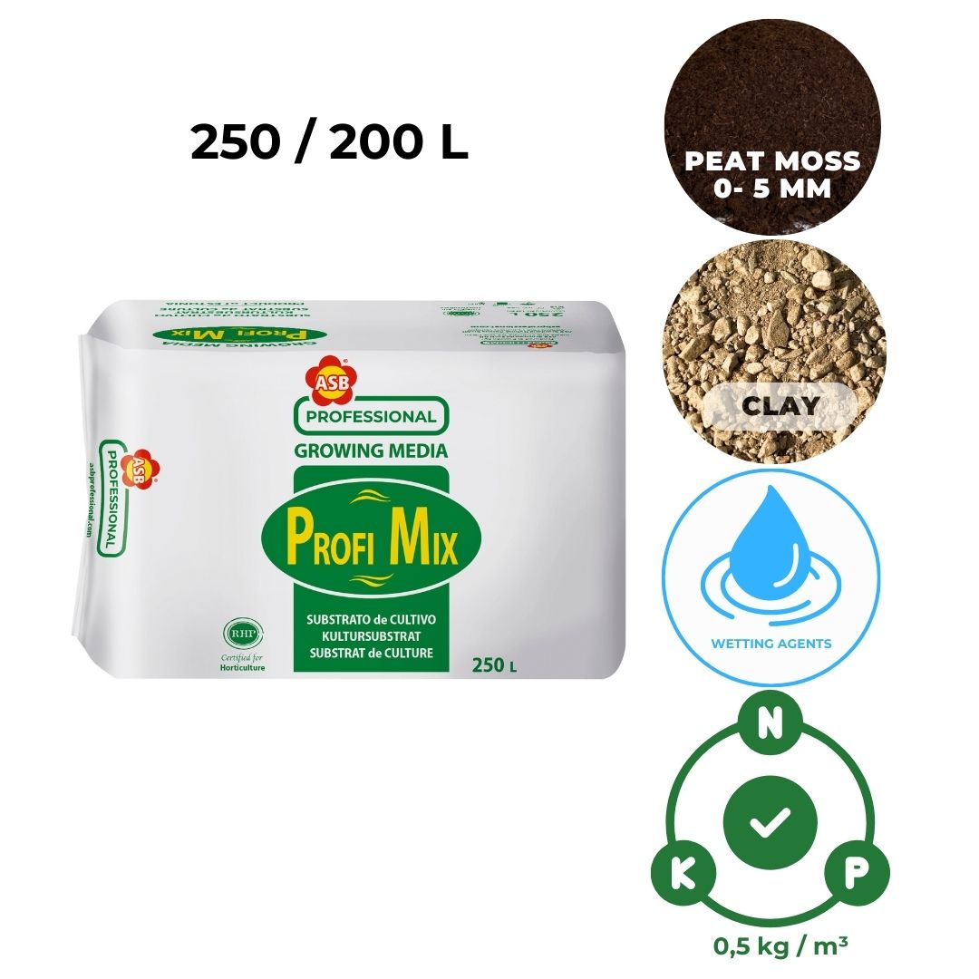 ASB Professional Substrate 0-5 Clay 250 L