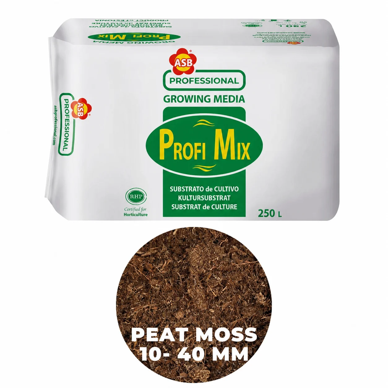 10-40 mm White Peat