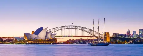 Regional visual for the Australia sales region